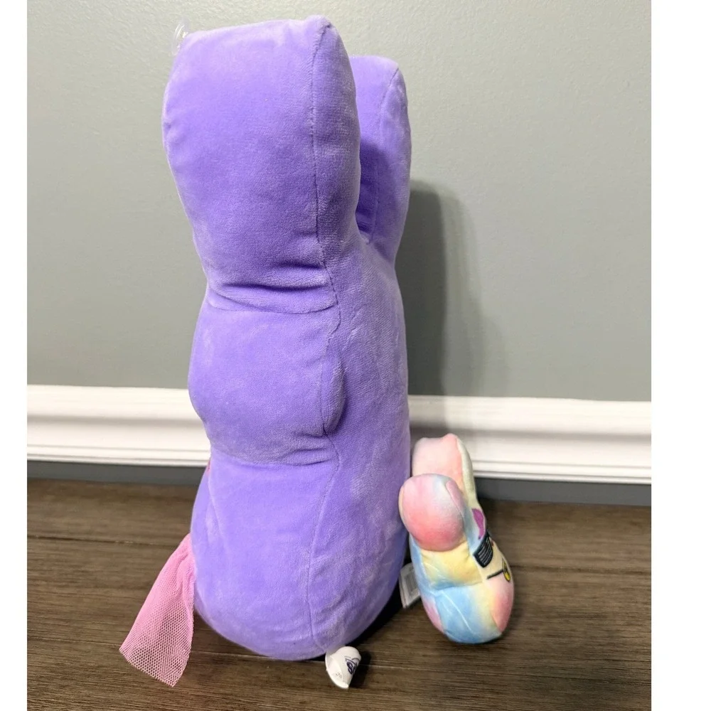 Peeps Plush Bunny Set Purple Tutu  and Tie Dye Sunglasses  Easter